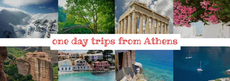 One day trip from Athens - 9 most recognized tours