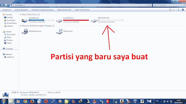 Cara Mudah Membuat Partisi di Windows 7 & 8 Tanpa Instal Ulang