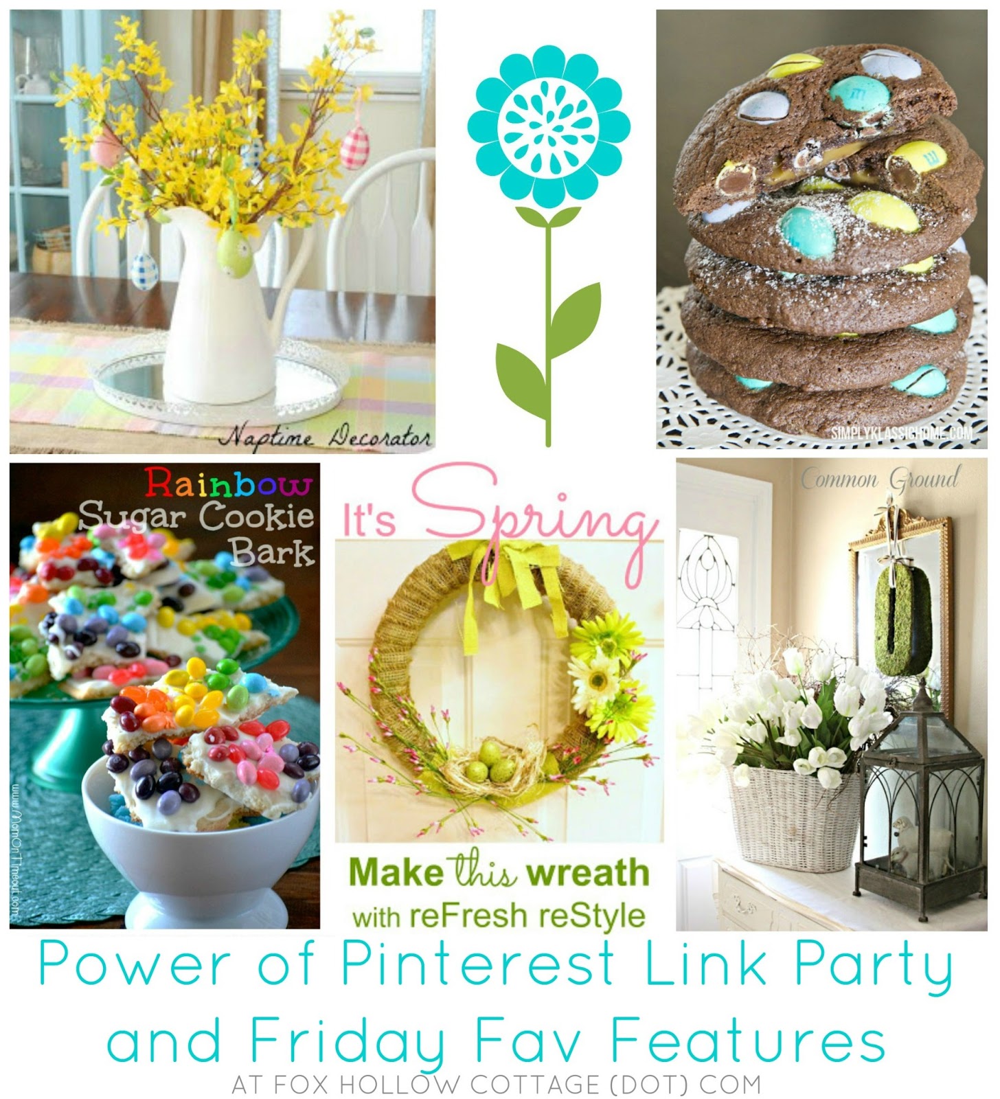 Power of Pinterest Link Party (and Friday Fav Features!) - Fox ...