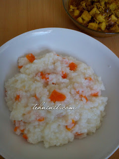 Bubur Kuah Semur Tahu Orak-Arik