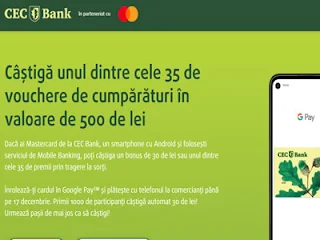 concurs CEC Bank si Mastercard