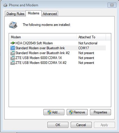 nokia cdma connection setting