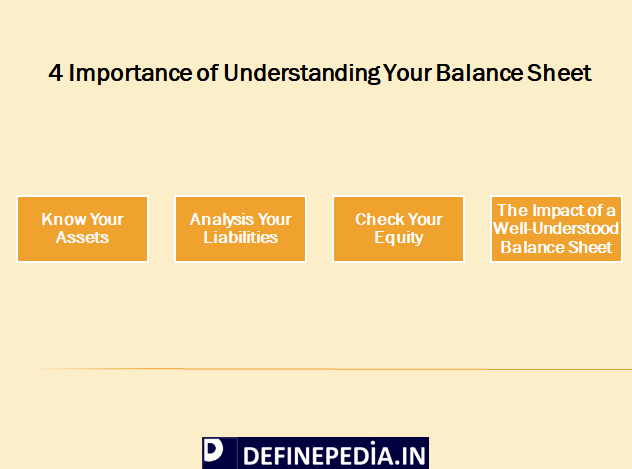 4 Importance of Understanding Your Balance Sheet definepeida