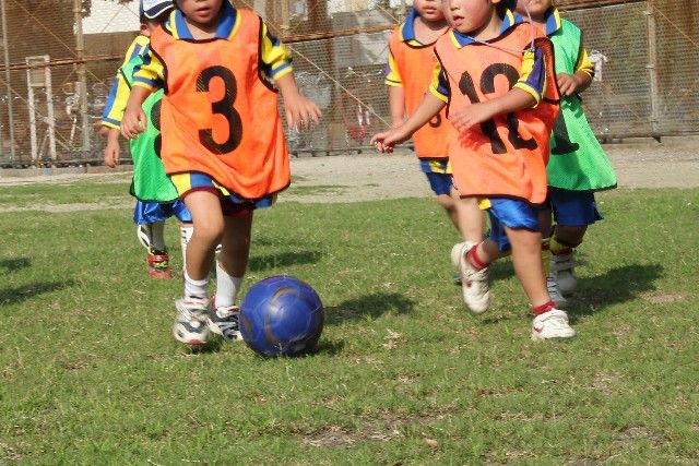 プレゴールデンエイジ 低学年 のサッカーのドリブルやフェイントの練習 陸トトのジュニアサッカートレーニング日記