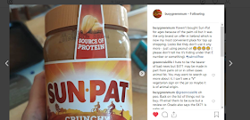 Sun-Pat peanut butter contains palm oil - hidden in the additive E471