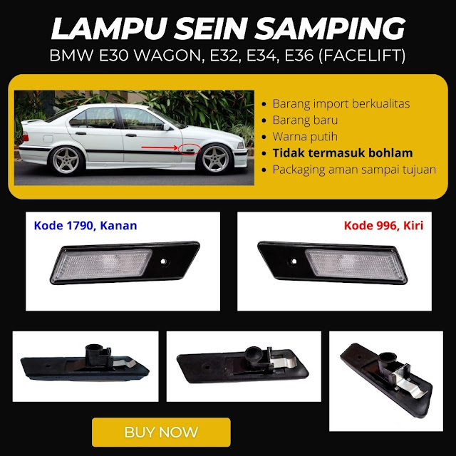 Lampu Sein Samping / Sein Fender BMW E36