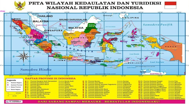  Batas  Batas  Wilayah Negara Indonesia  Utara Barat  Timur 