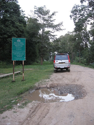 Nagarahole Forest roads in horrible condition