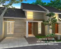 jasa gambar murah rumah modern