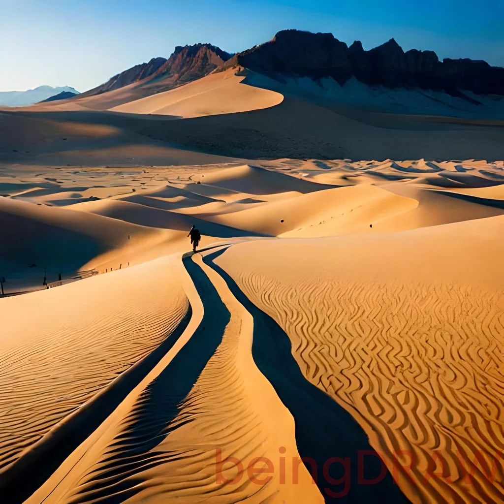 desert drawing ideas