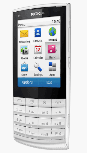 nokia c3 touch and type. Nokia X3 Touch and Type is