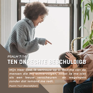 Psalm 7: Ten onrechte beschuldigd