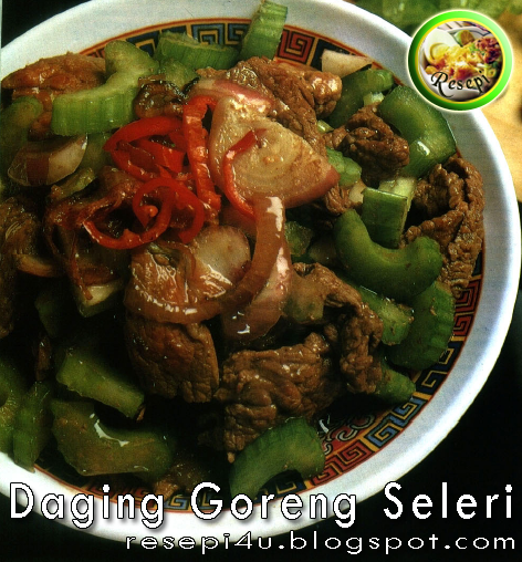 Resepi Masakan Daging: Resepi Daging Goreng Seleri