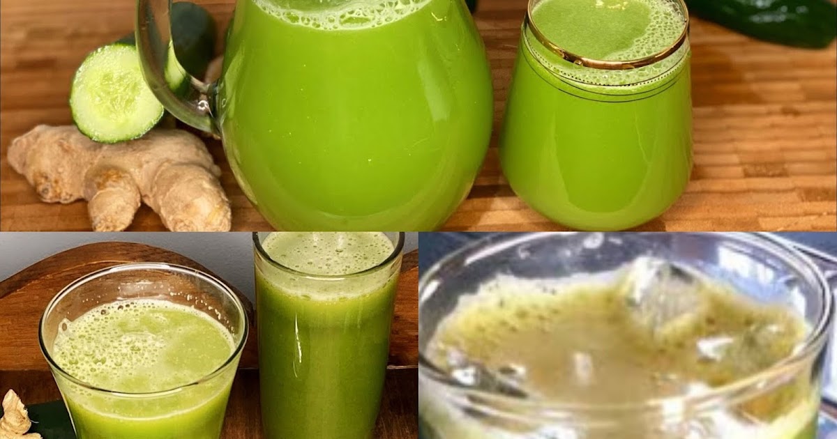 Refreshing Cucumber, Ginger, and Lime Juice: A Natural Elixir for Body ...