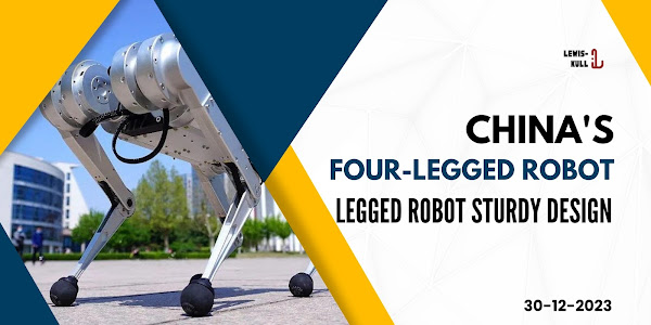 China's Four-Legged Robot Sturdy Design, Capable of Lifting 40 kg Load