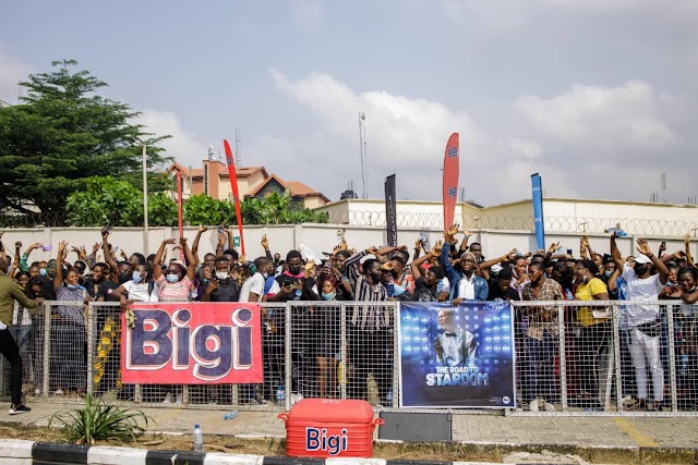  THOUSANDS TROOP OUT FOR BIGI SPONSORED NIGERIAN IDOL SEASON 7 AUDITIONS