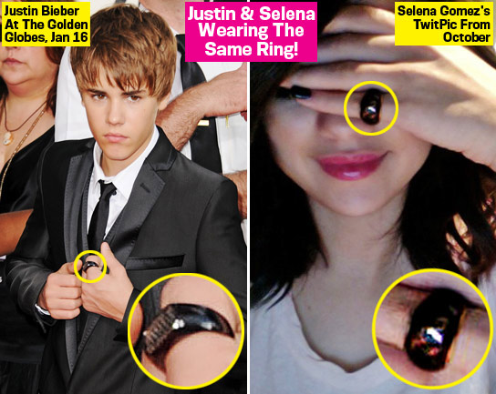 justin bieber wearing selena gomez purity ring. ring. justin