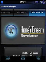 HoneyCream 4.1.1 Custom ROM For Galaxy Y