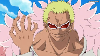 ワンピースアニメ ドレスローザ編 680話 ドフラミンゴ ドフィ DonQuixote Doflamingo | ONE PIECE Episode 680