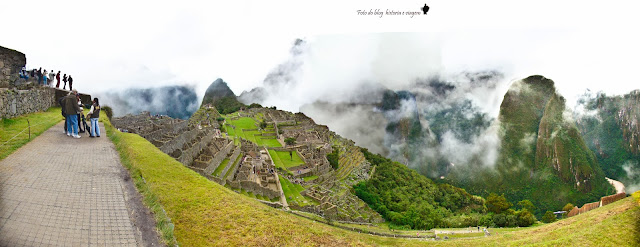 Chegando a Machu Picchu