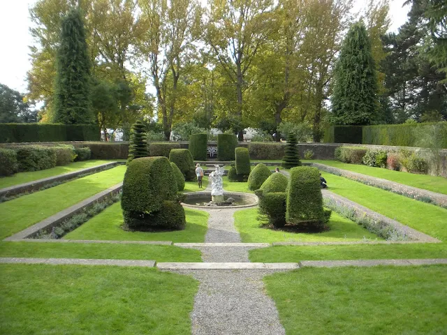 The gardens at Farmleigh House in Dublin