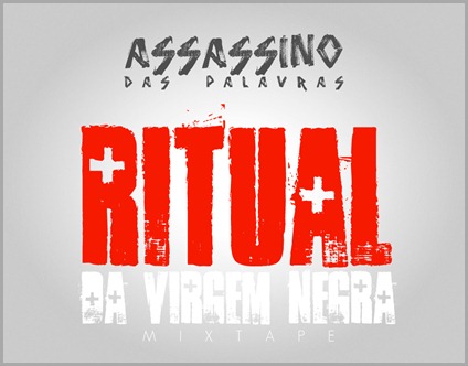 Assassino das Palavras -Ritual da Virgem Negra (Capa Frente) 2