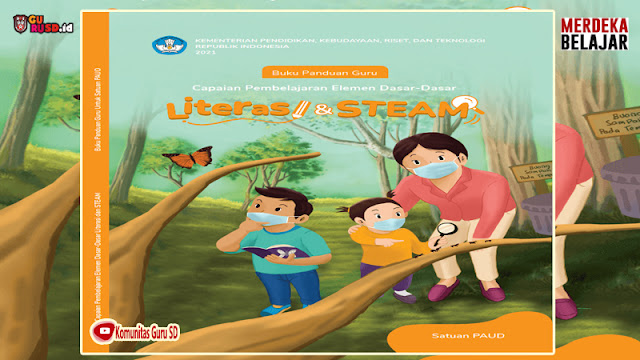 Buku Elemen Dasar Literasi Steam untuk TK/PAUD Kurikulum Merdeka