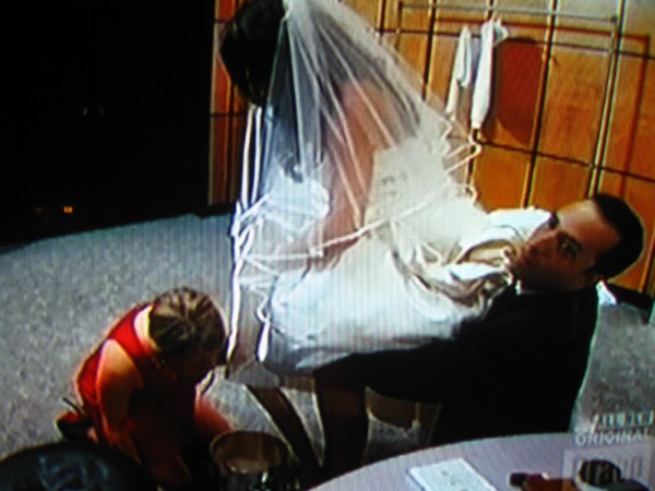 bethenny frankel wedding dress. That is Bethenny Frankel in