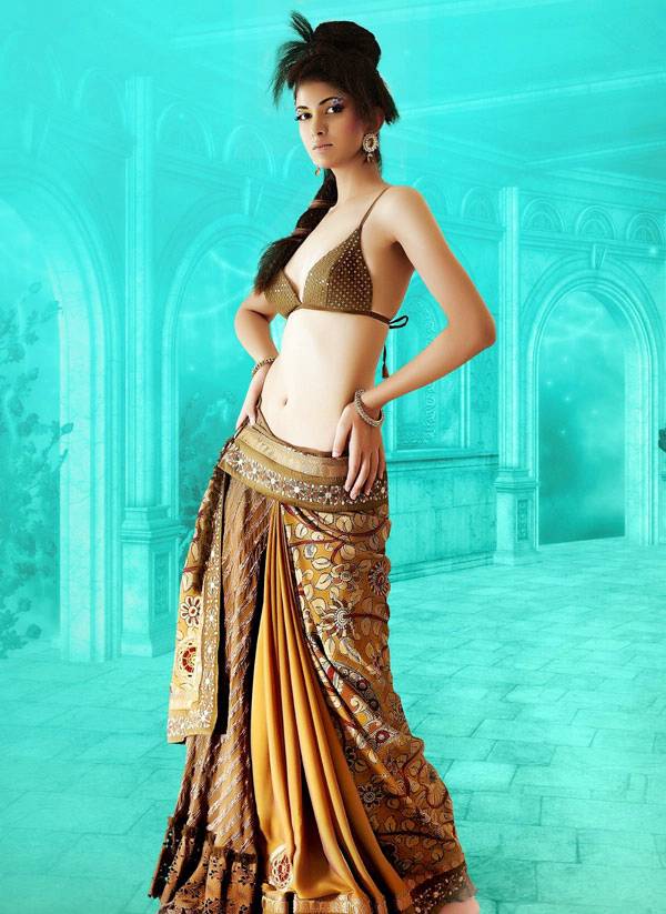 Indian Model Reha Hot Photoshoot in Saree