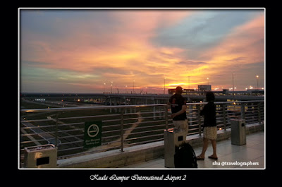 Air Asia, Kuala Lumpur International Airport 2, KLIA 2, Sunset at Airport, Senja di Bandara, Dawn