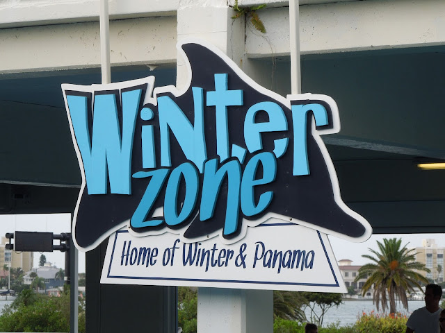 Winter Zone sign