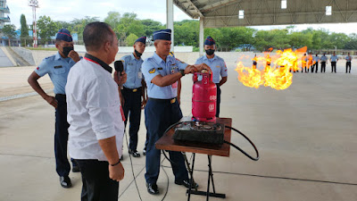 PT Multi Timor Jaya Abadi Sosialisasi Pengendalian Gas LPG Di Lanud El Tari