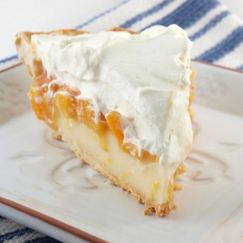 Peach Cream Pie