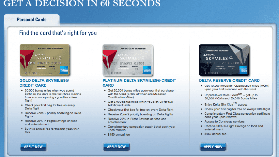 SkyMiles - Delta Miles Credit Card