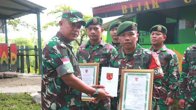 Amankan Senjata dan Amunisi, Pangdam XVI/PTM Apresiasi personel Pos Laha
