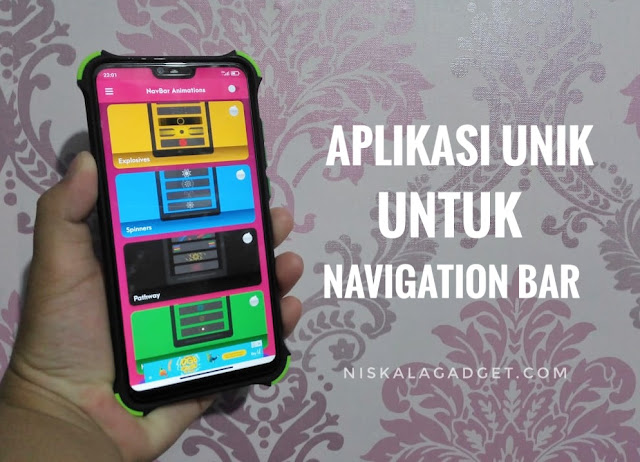 Aplikasi Unik Untuk Mempercantik Animasi Navigasi Bar Tanpa Root