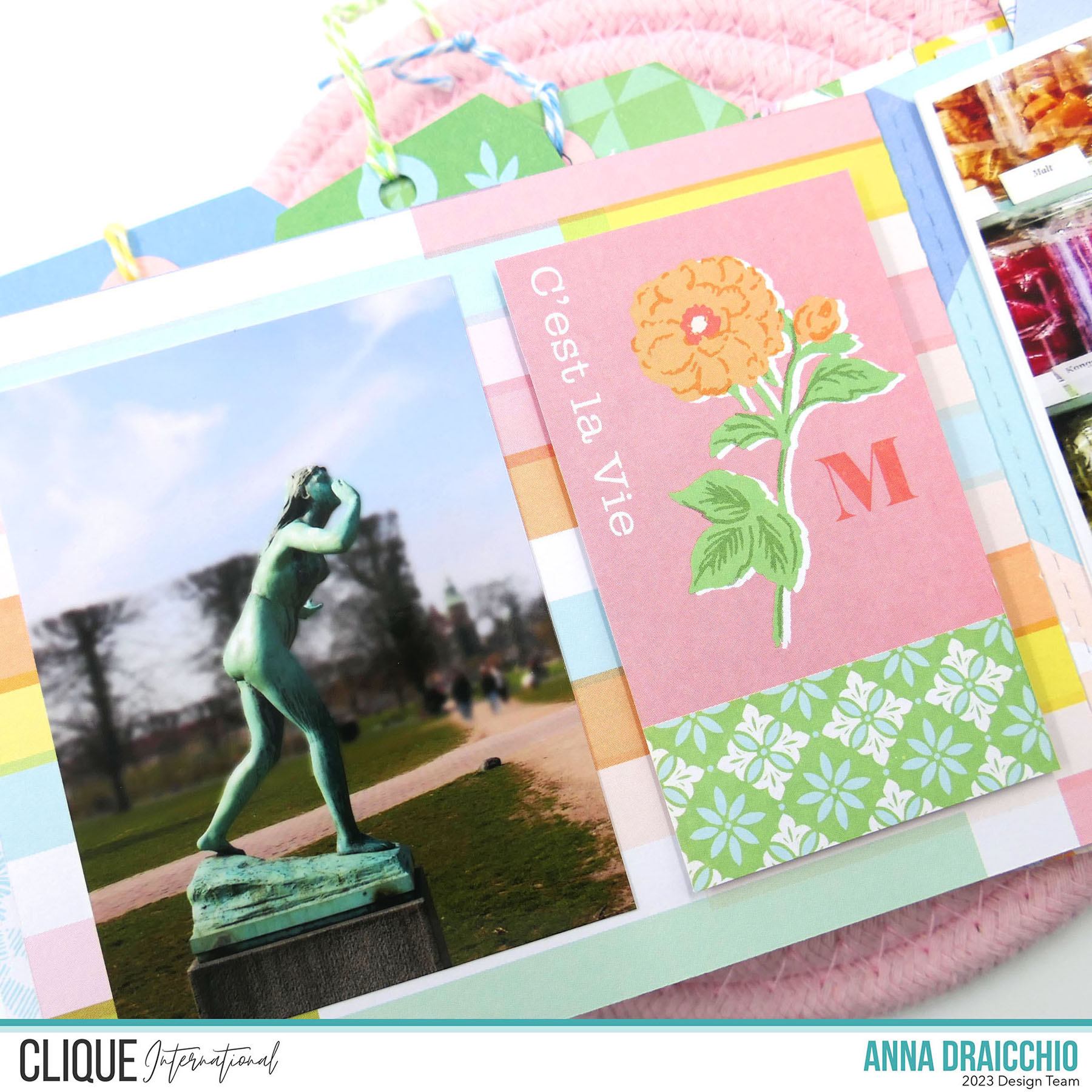 Mini album scrapbooking fai da te senza copertina rigida