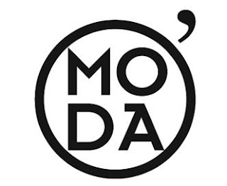 O'moda logo, apostrophe, circle, letter, o, punctuation, black, logo