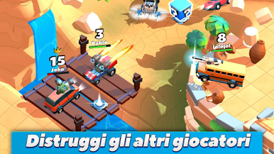 Gioco online divertente per smartphone Android e Apple: Crash of Cars