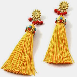 brincos tassel bijoux de luxo Alessandra Schmidt