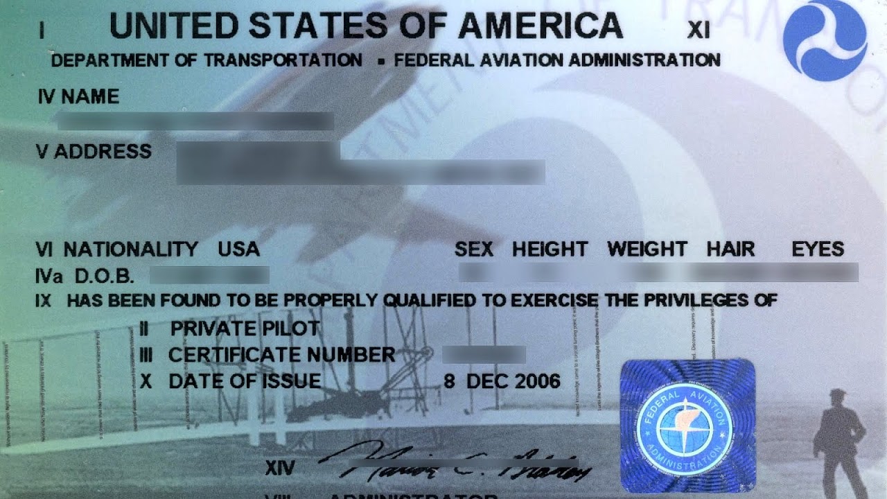 Pilot certification in the United States Radio