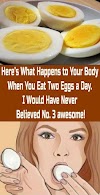 Here’s What Happens to Your Body When You Eat Two Eggs a Day. I Would Have Never Believed No. 3… awesome!
