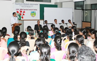 Dr Austin D'Souza Prabhu at SJEC MBA