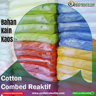 Jual Kain Kaos Cotton Combed 30s Tasikmalaya Murah Kiloan Plus Rib