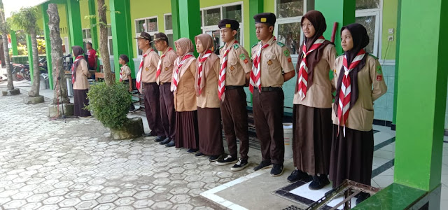 Pramuka SMK Amirul Muminin Turun Gudep di 6 Sekolah