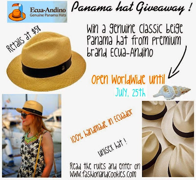 ecua-andino giveaway on Fashion and Cookies, $60 hat, Fashion and Cookies