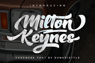 KUMPULAN FONT LATIN TYPOGRAFI TERBAIK TERBARU MILTON KEYNES