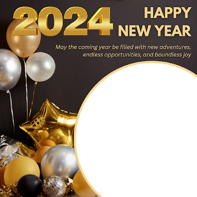 Twibbon Selamat Tahun Baru 2024, Happy New Year 2024, Link twibbon tahun baru 2024