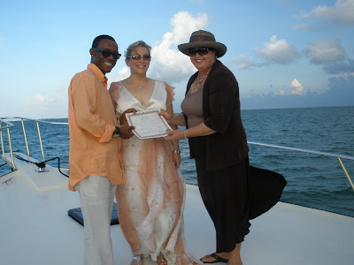 Cayman Boat Wedding for Saskatchewan Bride