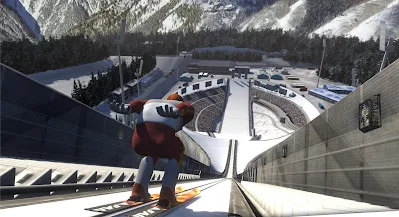 تحميل لعبة قفزات التزلج الممتعة Ski Jumping Pro مهكرة للأندرويد آخر إصدار